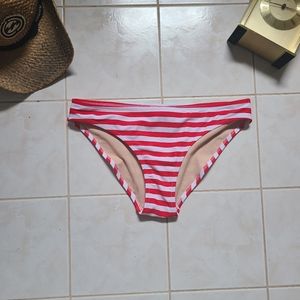 Striped bikini bottom